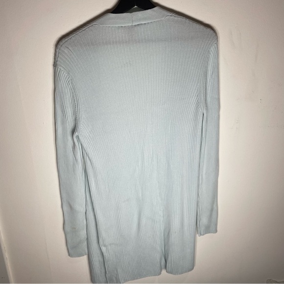 Eileen Fisher Soft Blue Open Cardigan - Picture 5 of 5